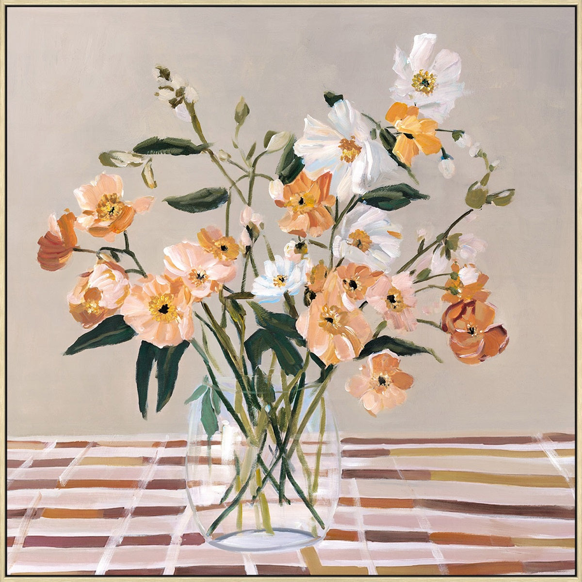 Schilderij Morning Glow 70x70cm
