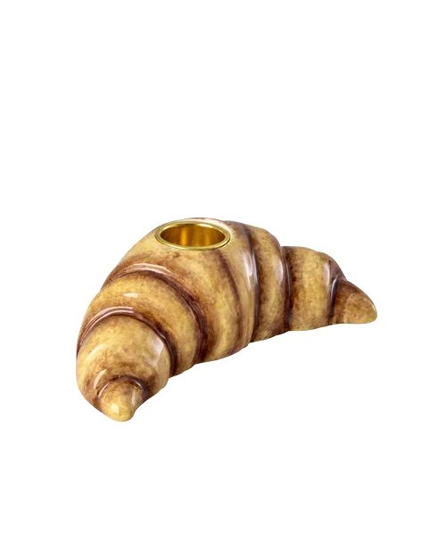 Ceramic Croissant kaarsen standaard