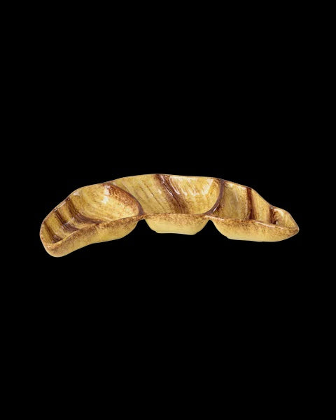 Ceramic Croissant plate