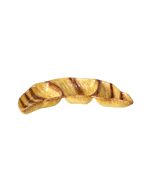 Ceramic Croissant plate