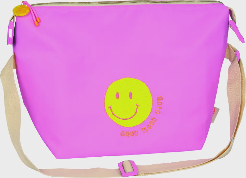Koeltas smiley roze 23256
