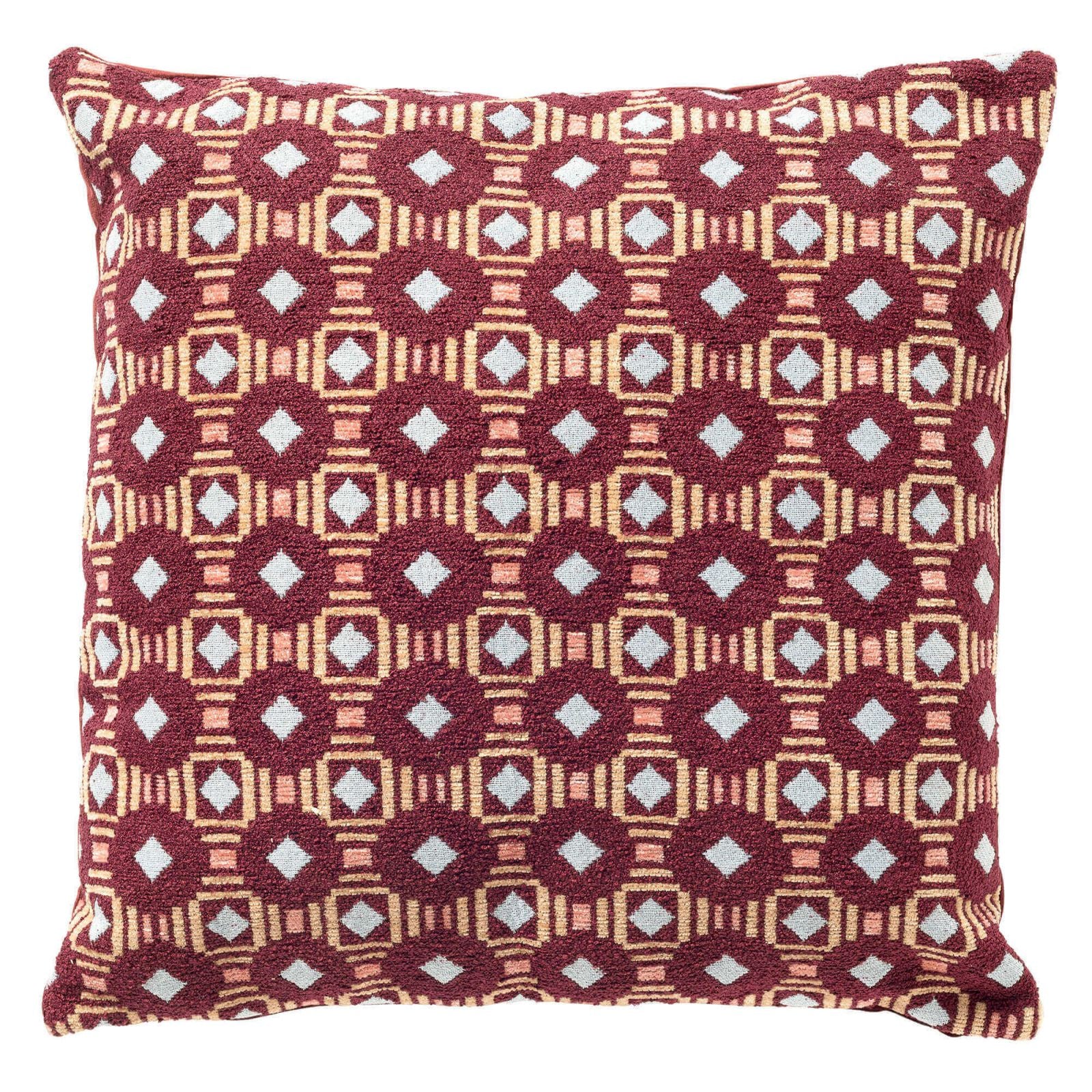 Kussen  Lennox 45x45cm Maroon Banner