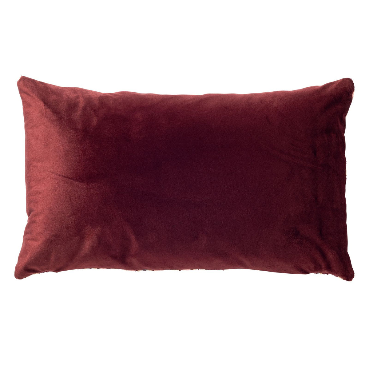 Kussen Liro 30x50cm Maroon Banner