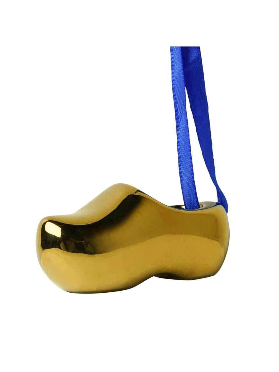 Heinen Delfts Blauw kerstornament houden klomp