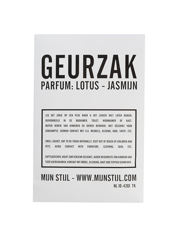 Mijn Stijl geurzakje Lotus-Jasmijn