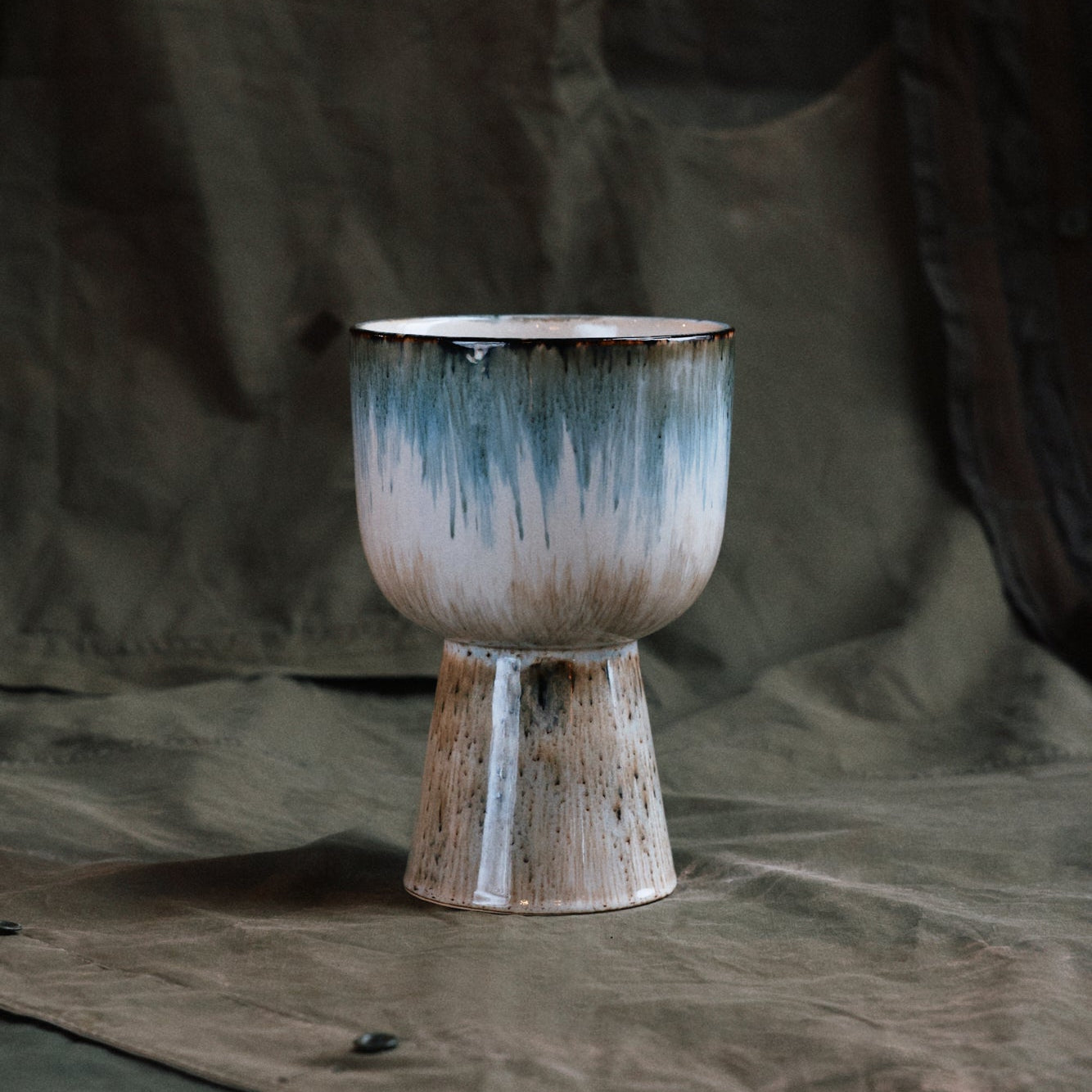 Retro flower pot Glacier HK Living