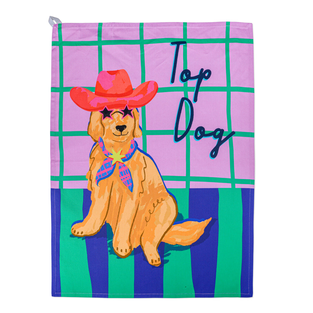 Tea Towel - Top Dog