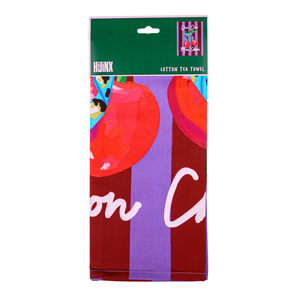 Tea Towel - Oui Oui Mon Cheri