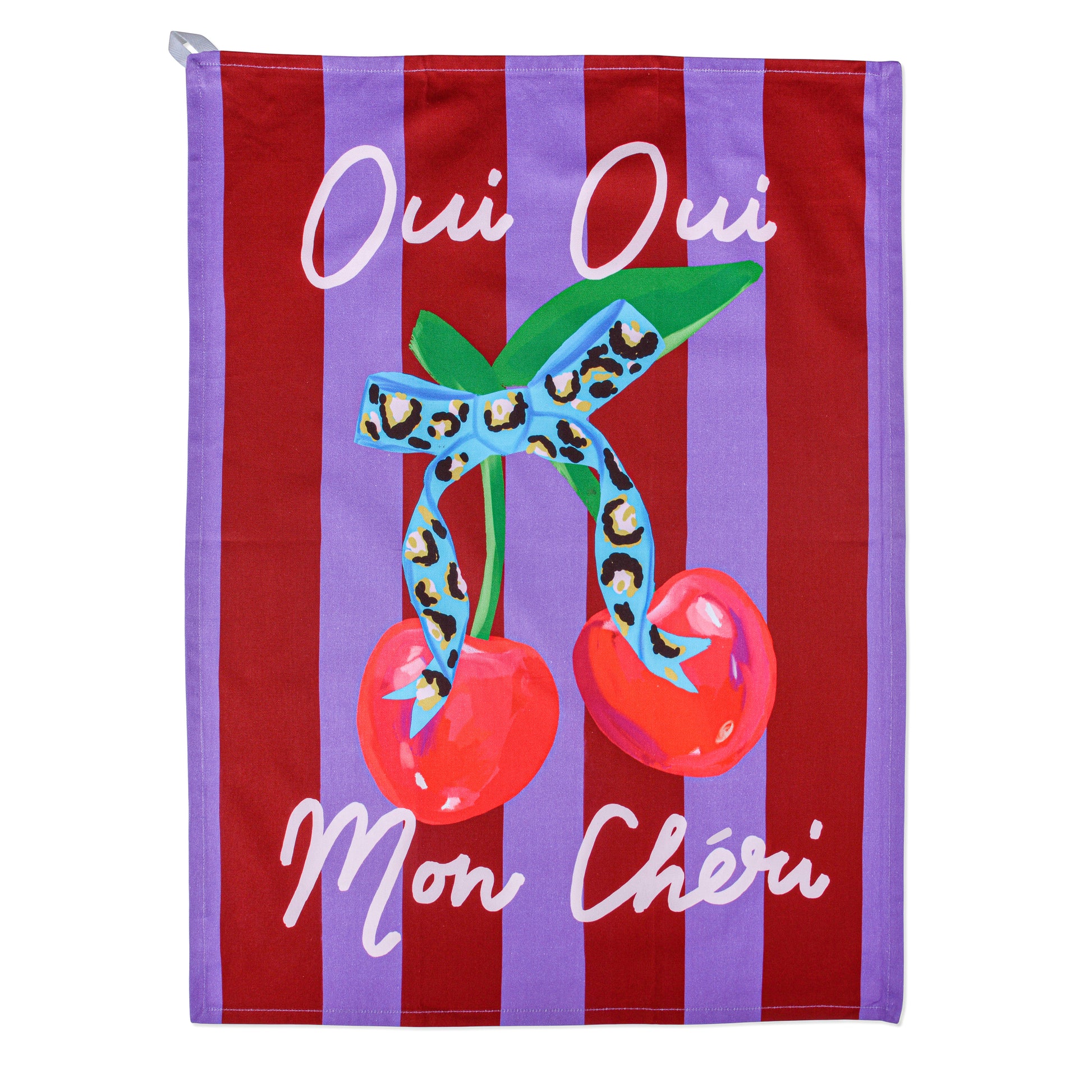 Tea Towel - Oui Oui Mon Cheri