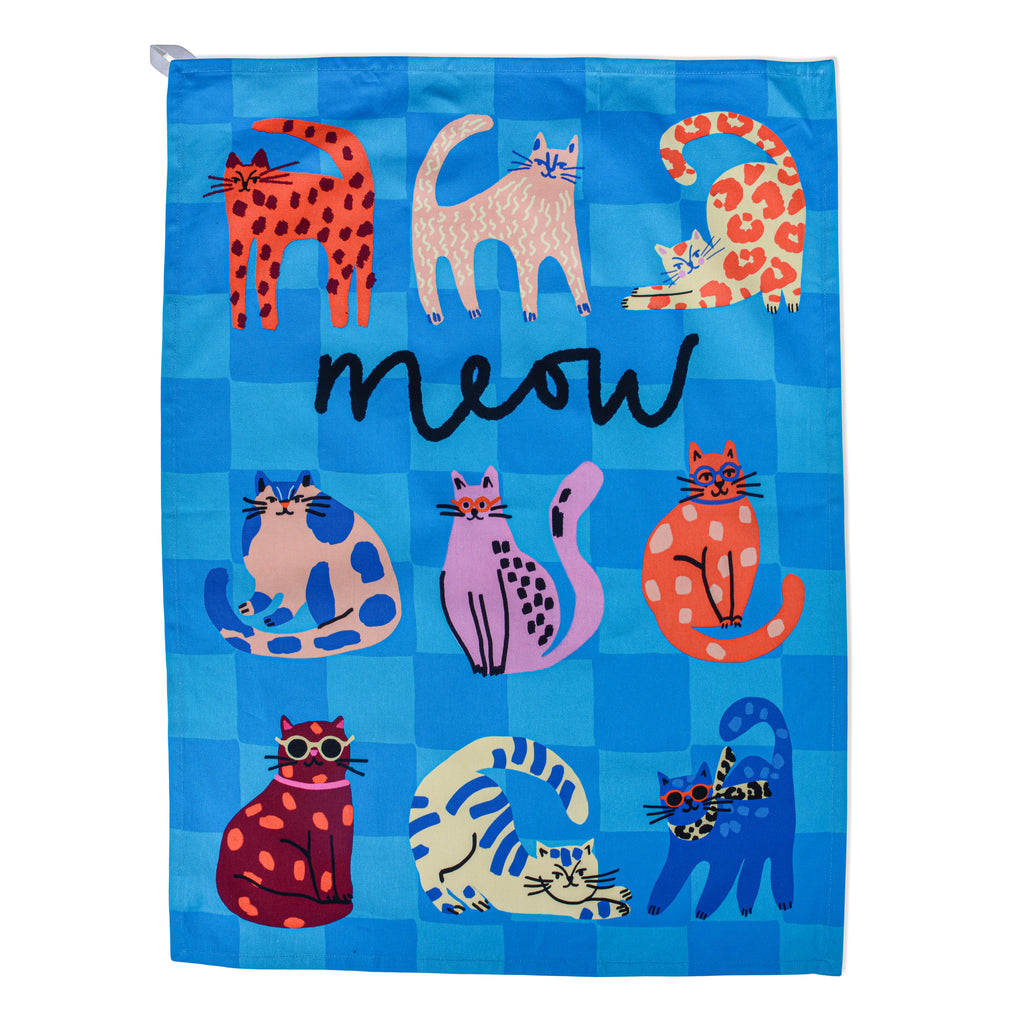 Tea Towel - Meow