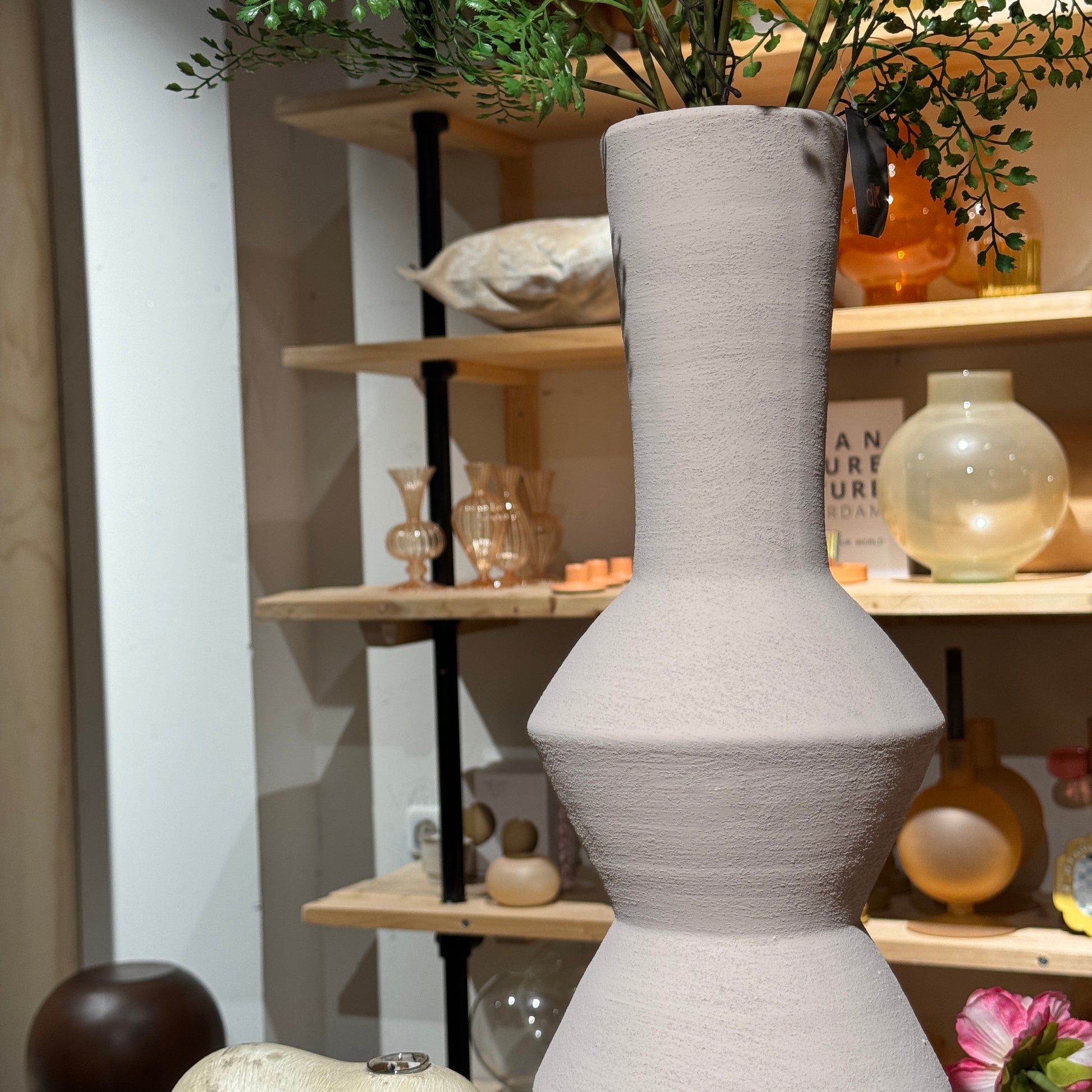 Lisboa sand vase sparkle