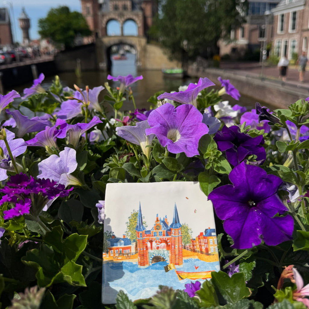 Waterpoort tegel Origineeltje