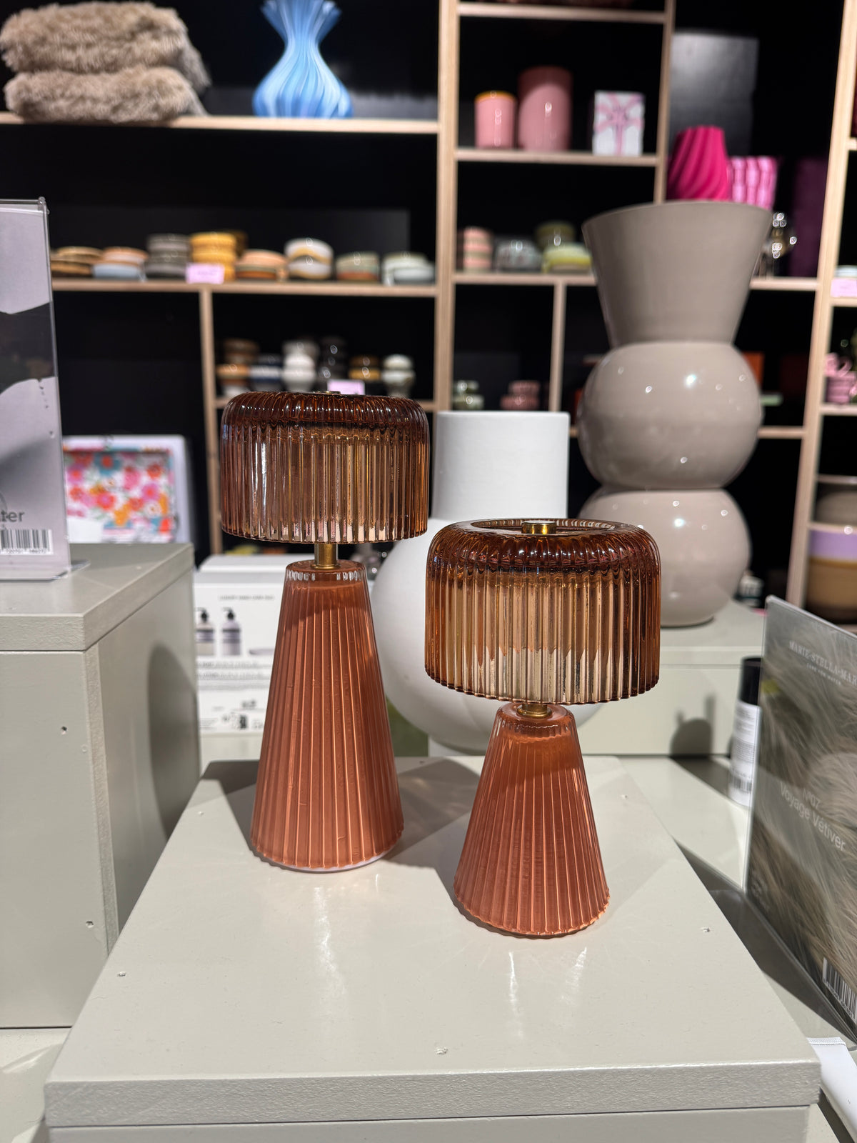 Ledlamp LED stripes glass terra klein