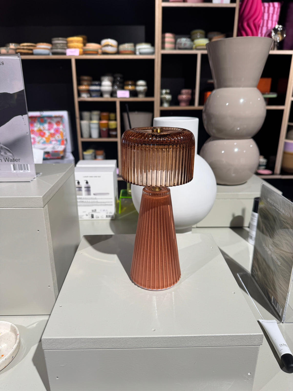 Ledlamp LED stripes glass terra groot