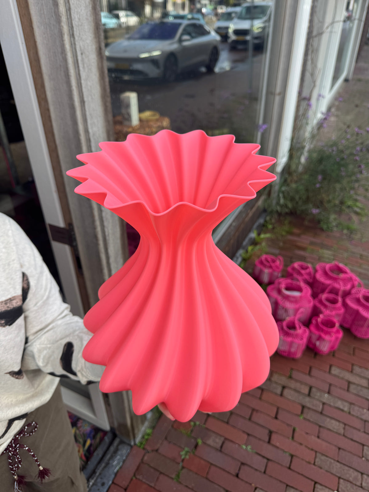 Swirl vaas Wand Weelde
