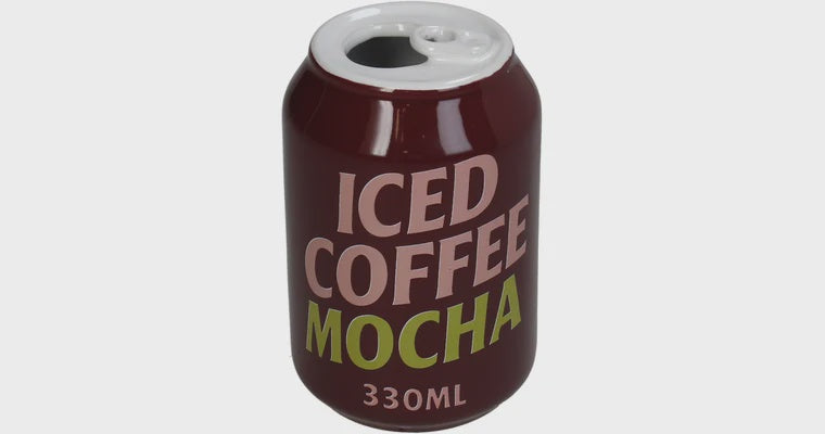 Vase iced coffee mocha