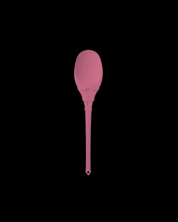 ilicone Kitchen Spoon Eiffel Tower Soft Raspberry