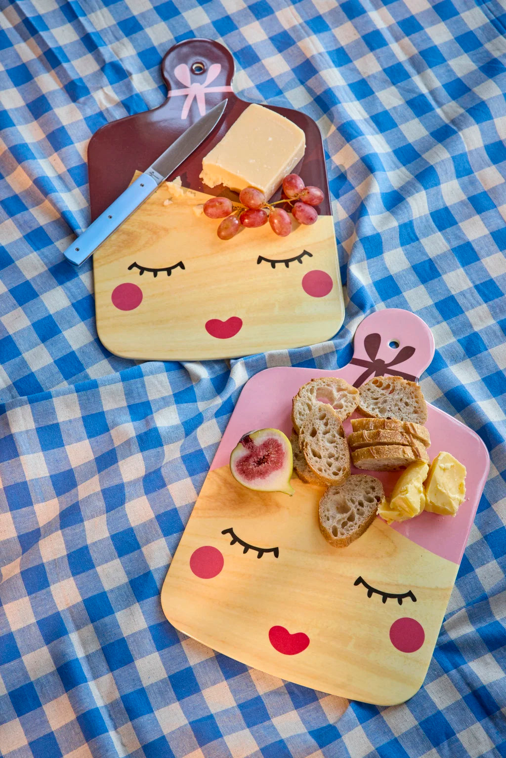 Melamine Serving Board in Lady Shape - Pink