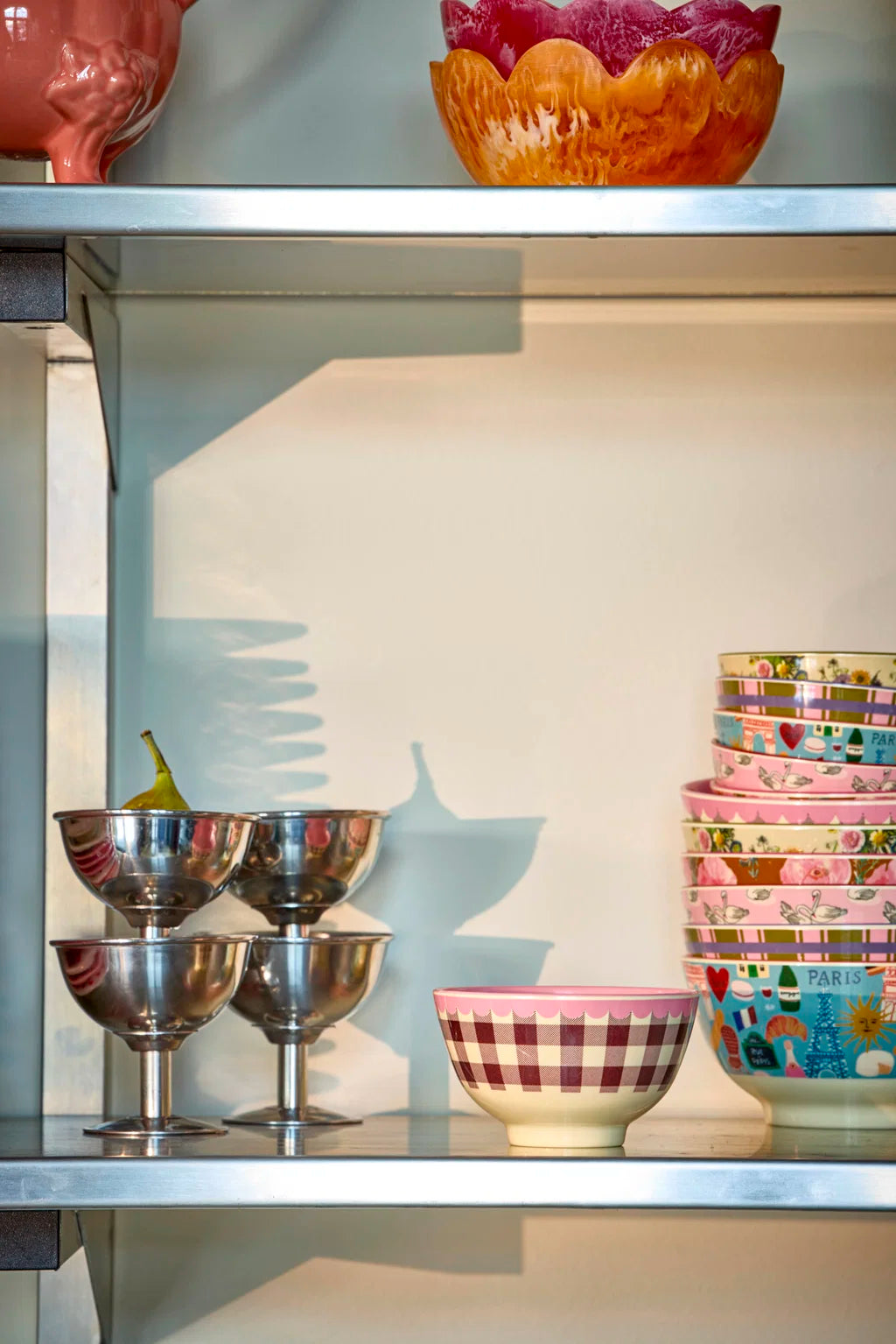 Melamine Bowl with Check Me Out Small
