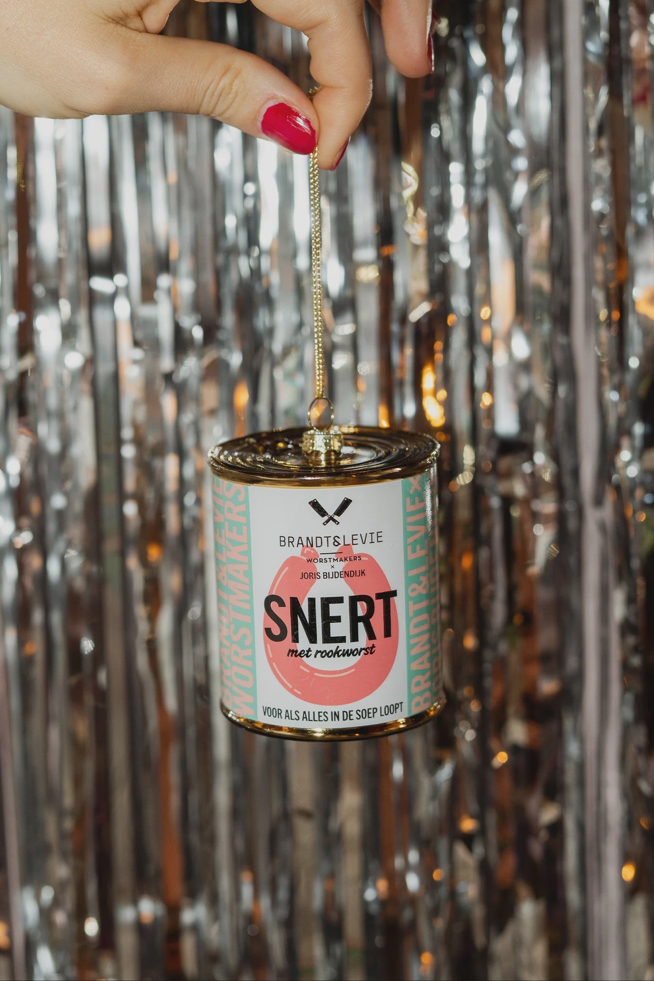 Brandt & Levie SNERT kerstornament Yup in de boom