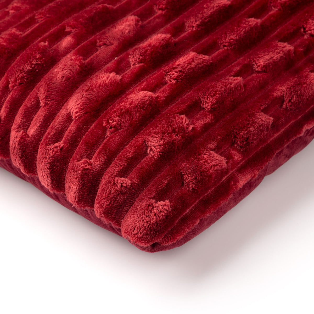 Kussen Luca 45x45cm Merlot rood