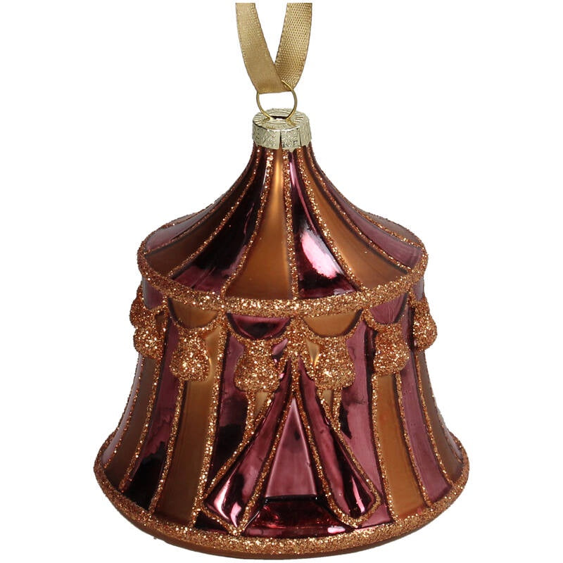 Ornament Circustent Glas