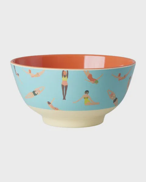 Melamine Bowl Retro Swimster 700ml