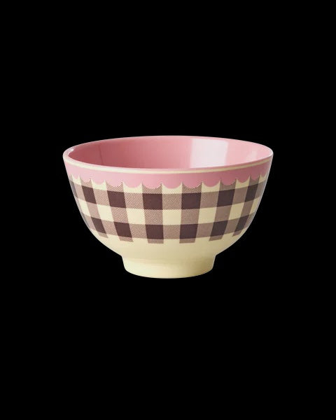 Melamine Bowl with Check Me Out Small