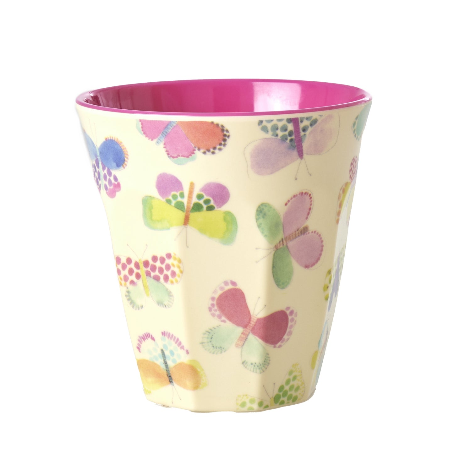 Rice melamine cup butterfly 250ml
