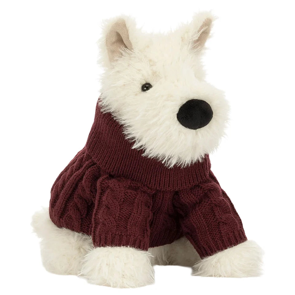 Munro Scottie Dog 'Winter Jumper'