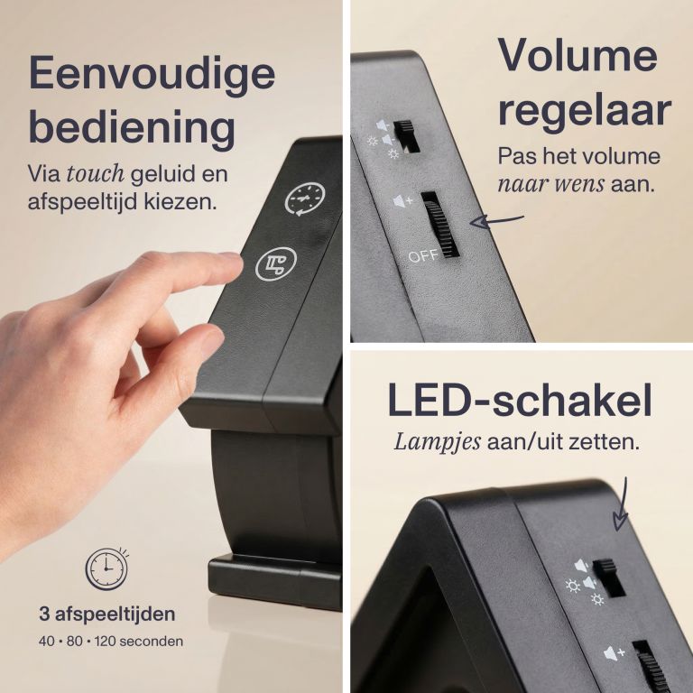 Melodiez Natuurgeluiden Box Midnight Light
