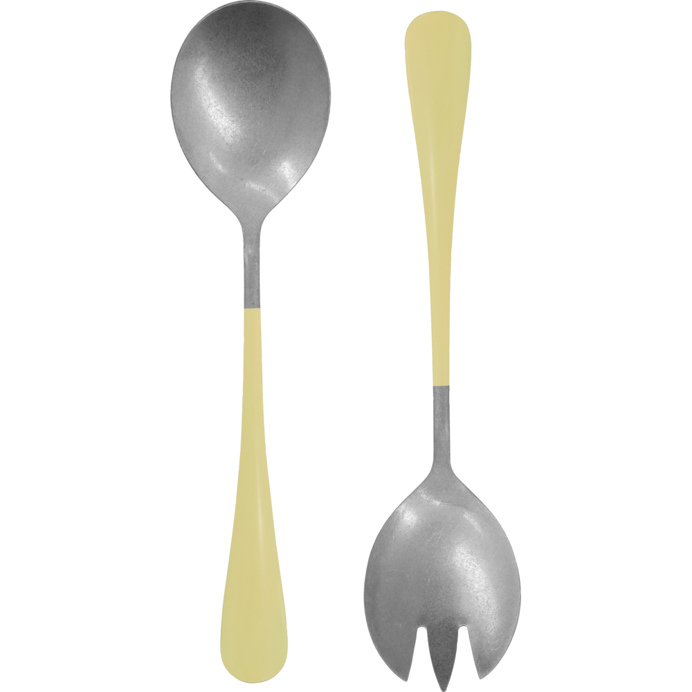 Salad set yellow set of 2 NV