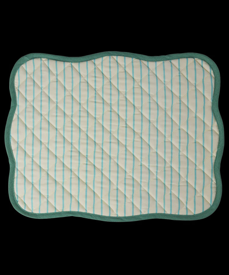 Katoen placemat groen Rice