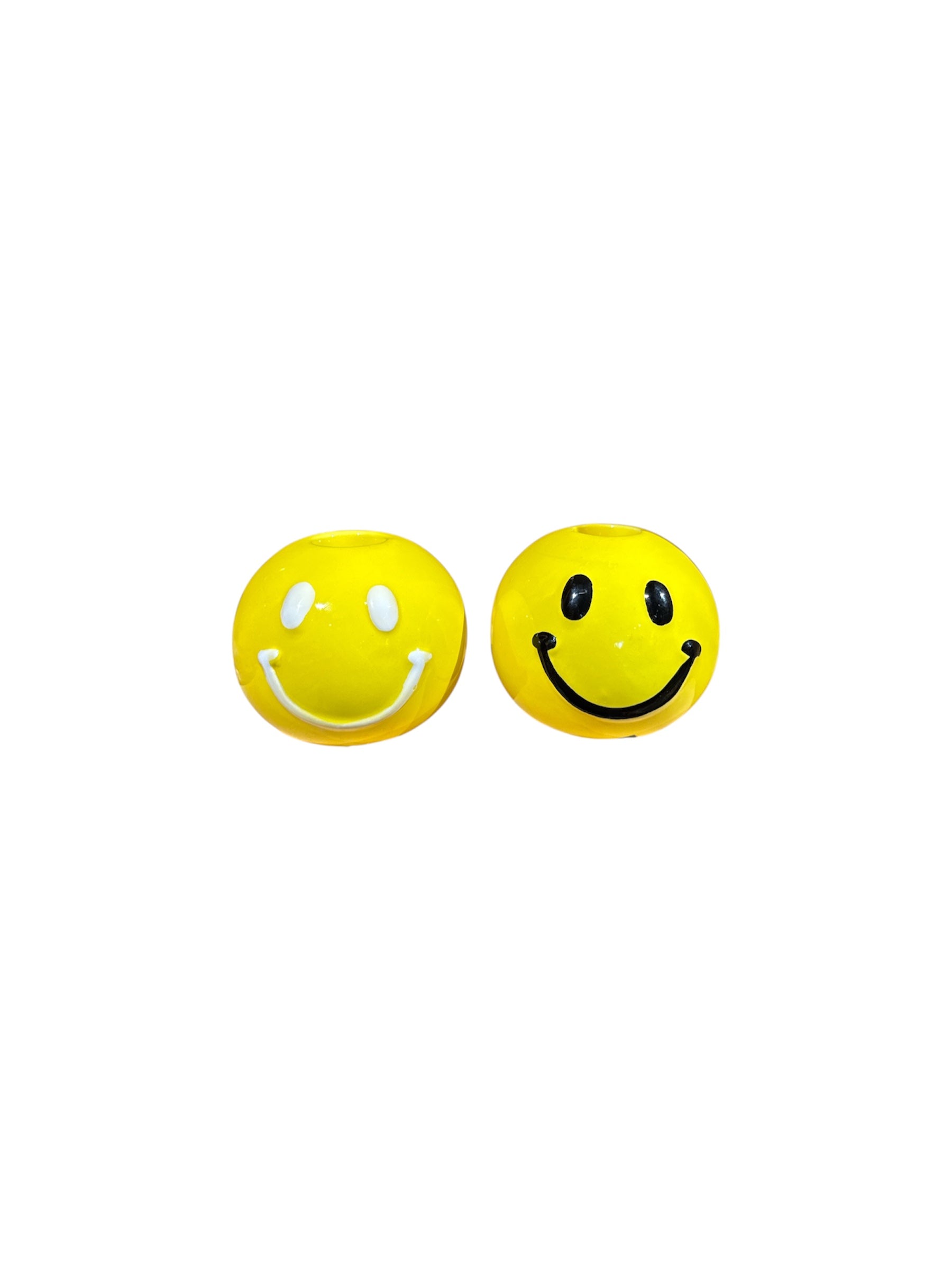 Smiley kandelaar 7x7x6cm