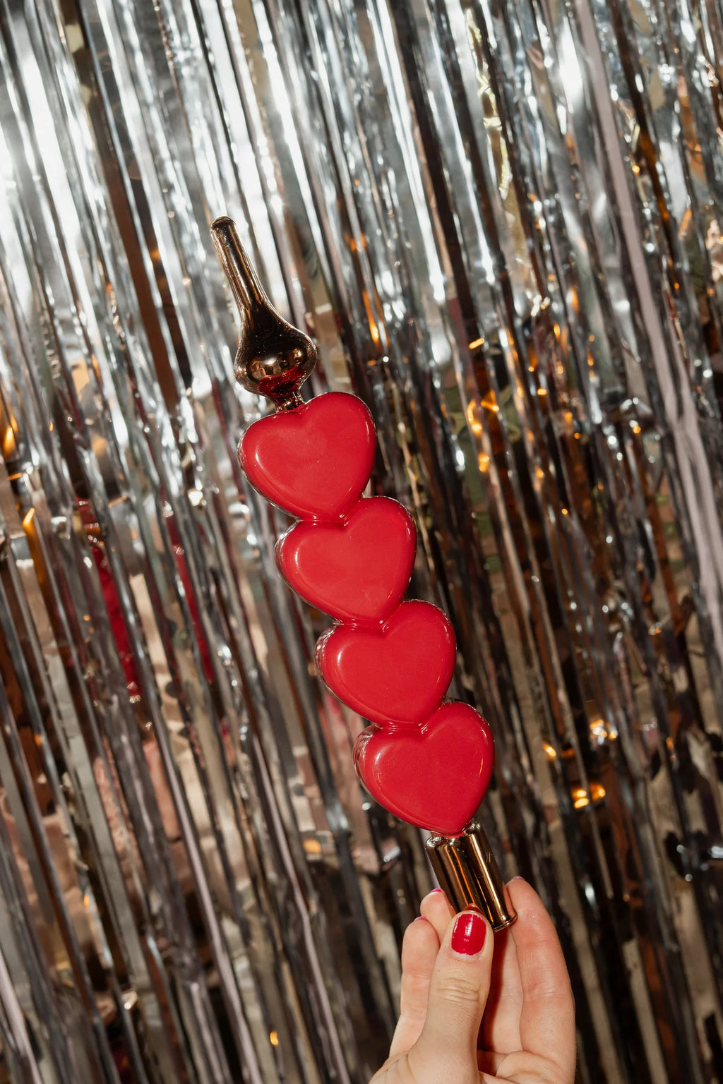 Piek hartjes Yup in de boom