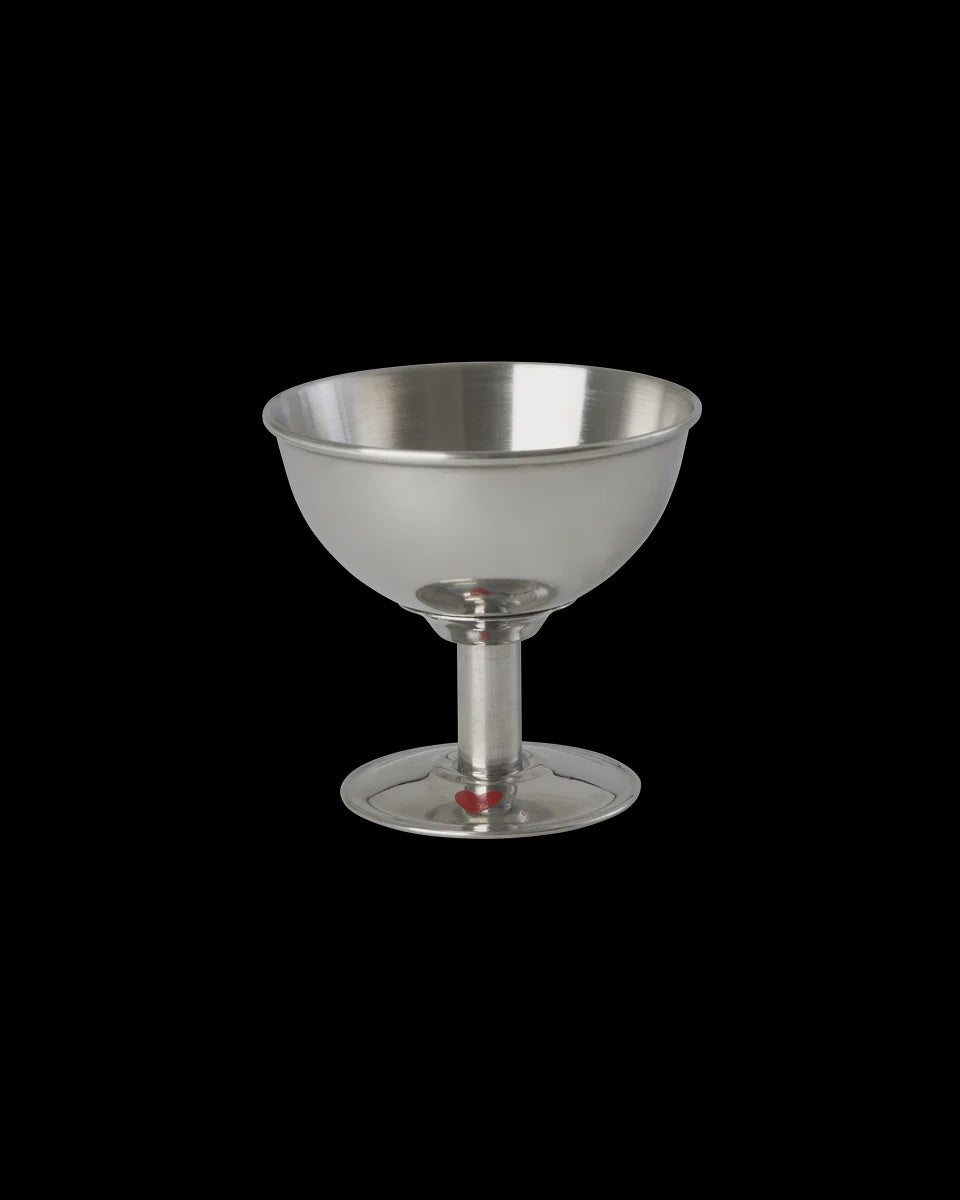 Stainless Steel Ice cream Cup Silver