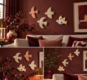 Wanddecoratie vogel Mino