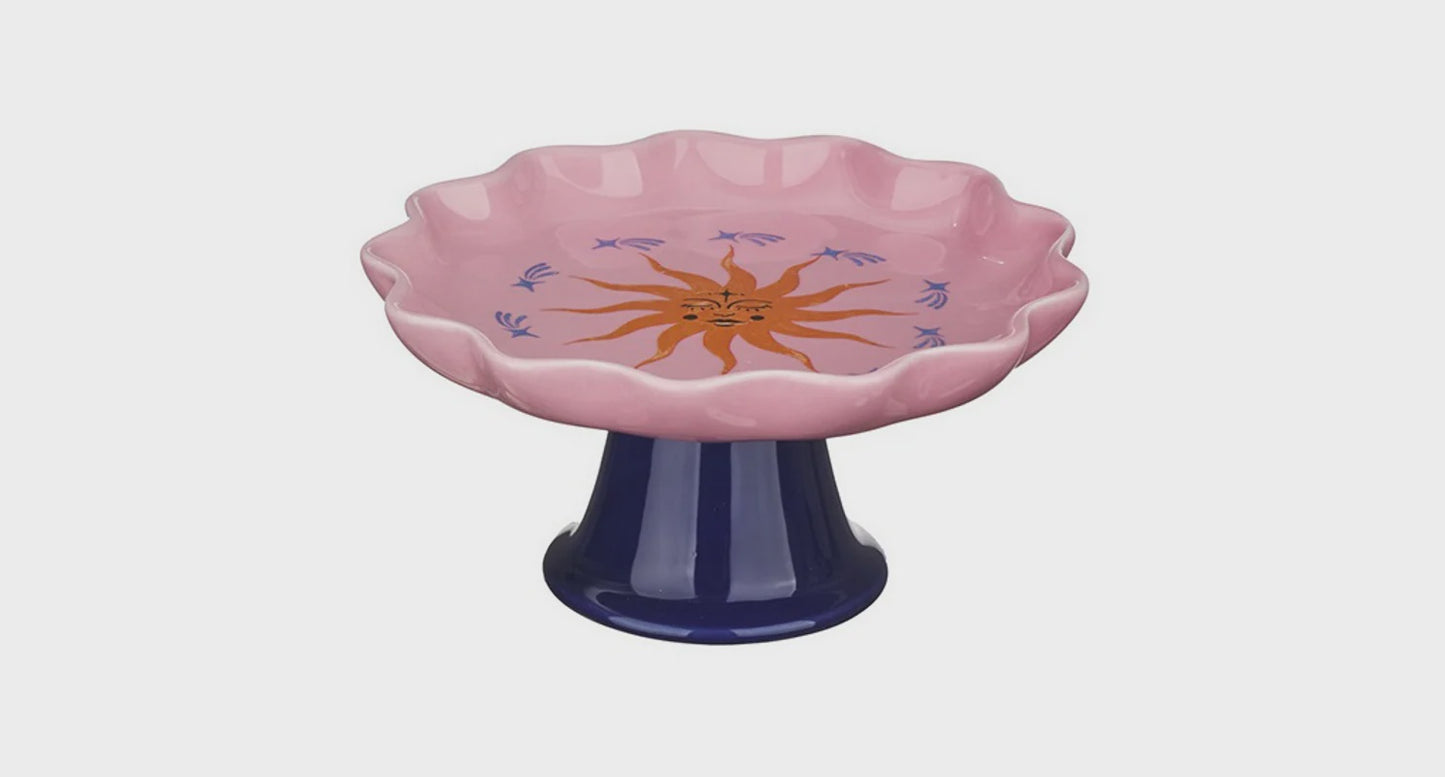 Aardewerk plateau solar