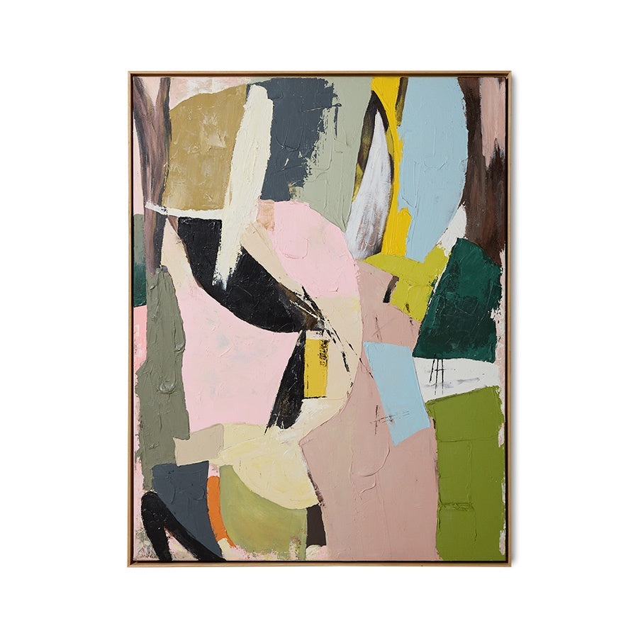 Framed artwork Colour Cult 103x133cm