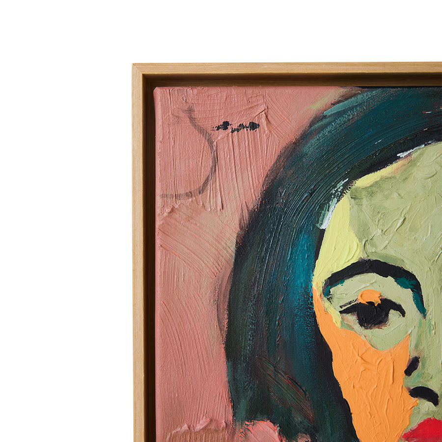 Framed artwork Self-made 43x53cm