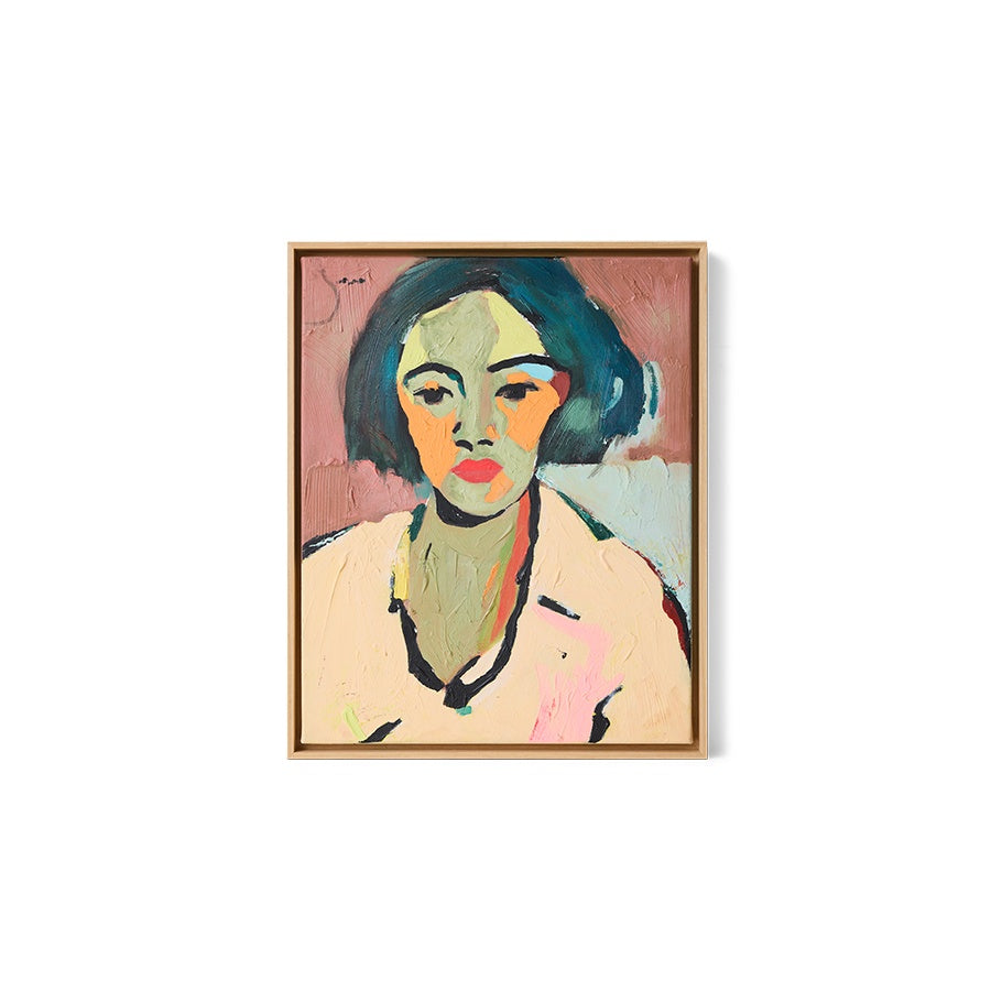 Framed artwork Self-made 43x53cm