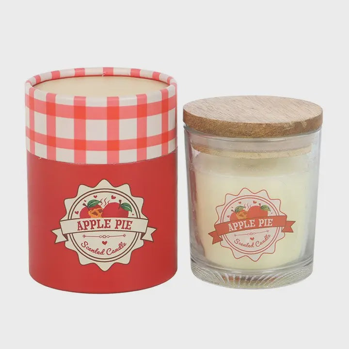 Geurkaars met appeltaartgeur