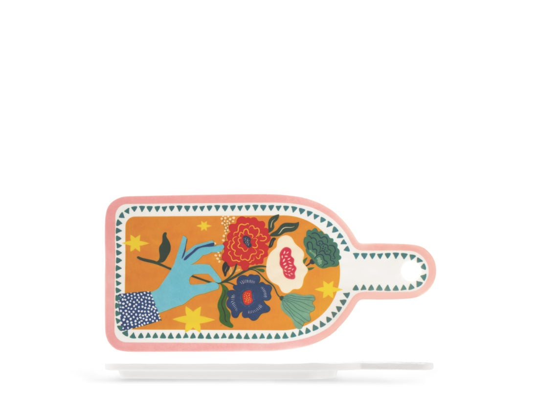 Melamine Bella Roba borrelplank rechthoekig 34,5×16,5 cm