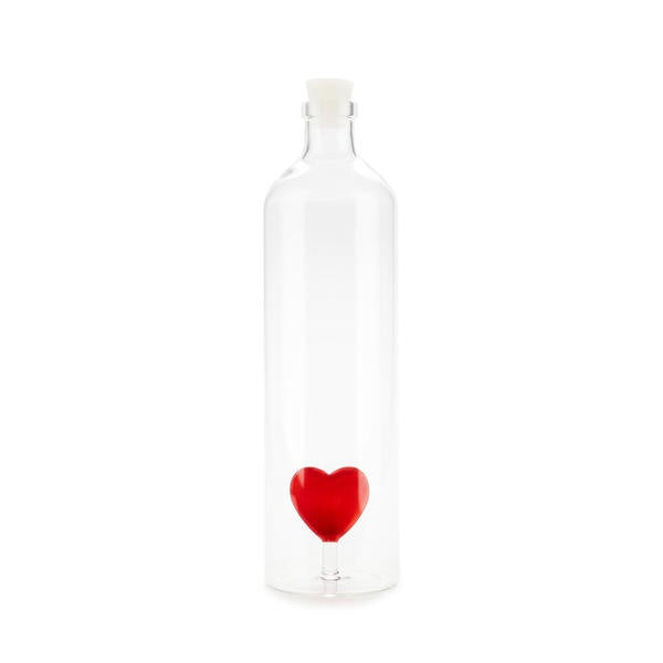 Bottle Atlantis Love 1,2L red glass