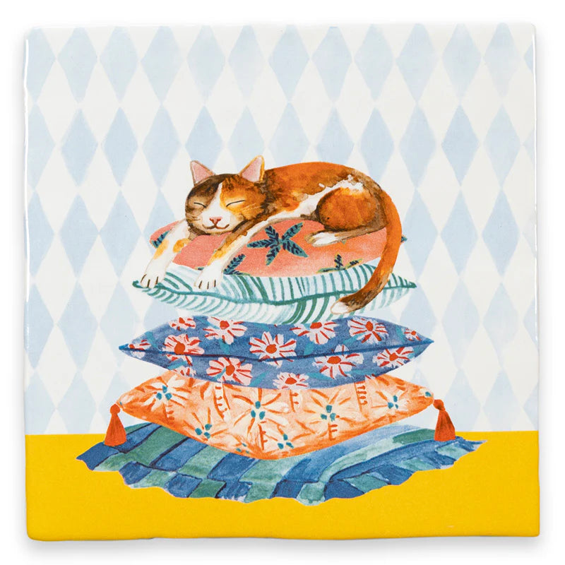 Storytile Sleepy cat
