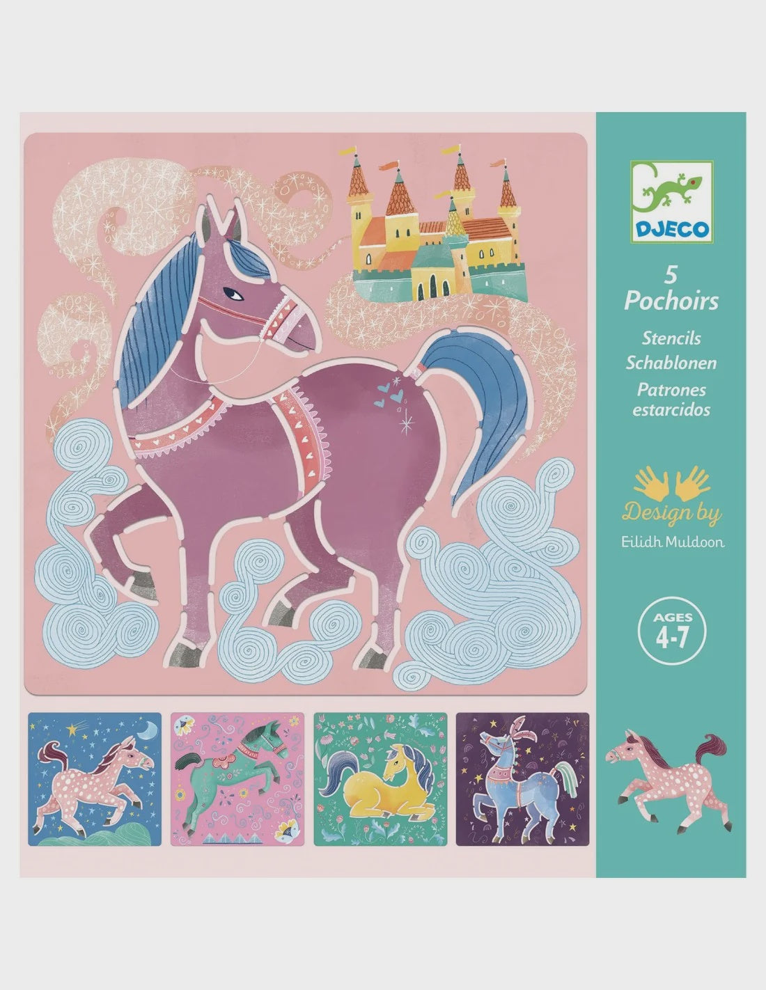 Sjablonen Paarden DJ08915