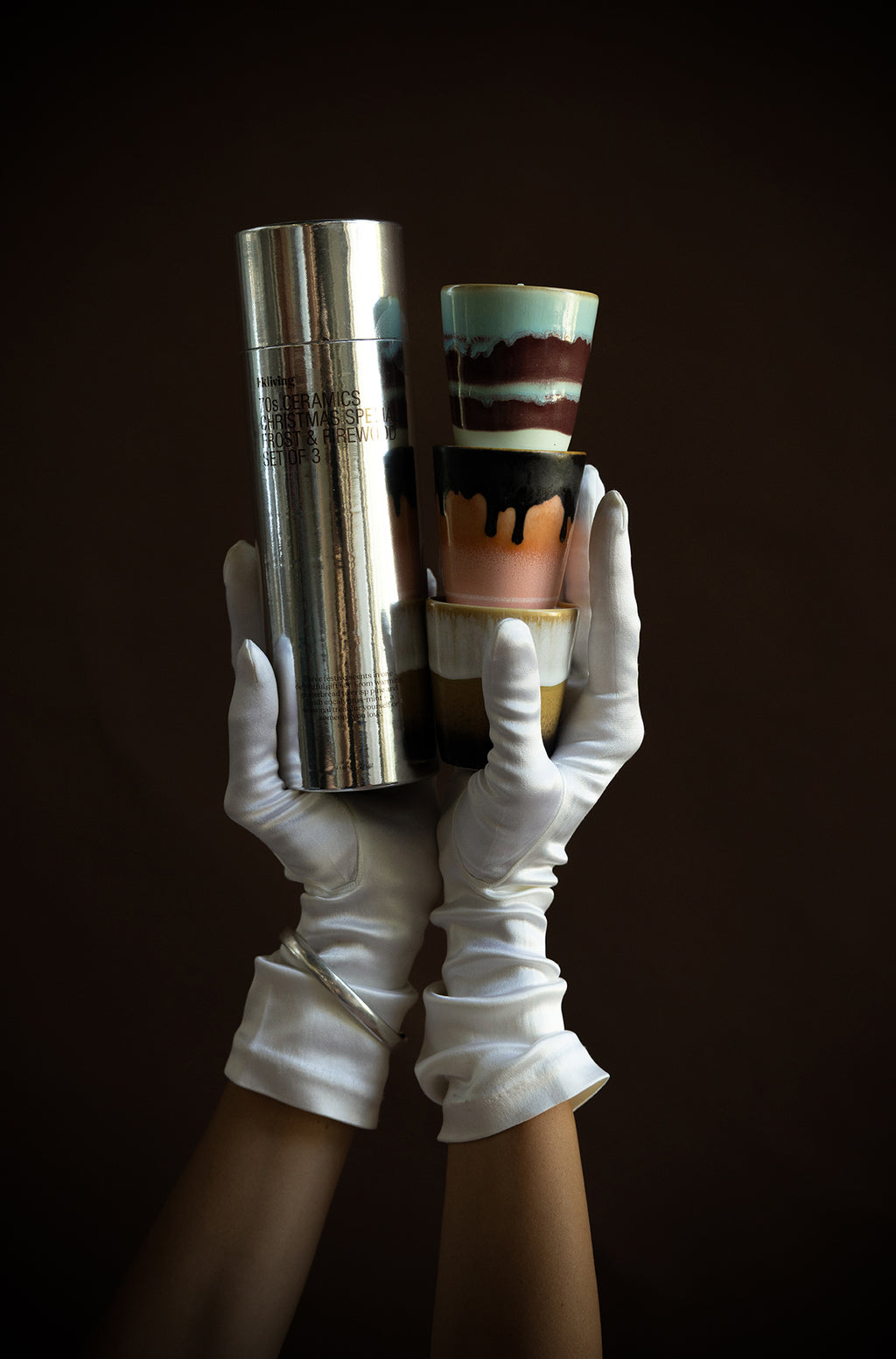 Christmas special mini frost & firewood, set of 3 HK Living