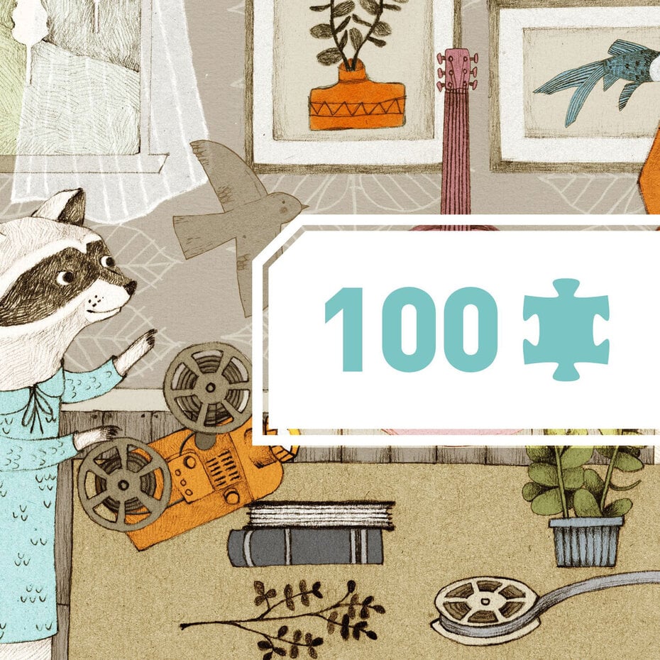 Djeco puzzel cinematograph 100pcs DJ07608