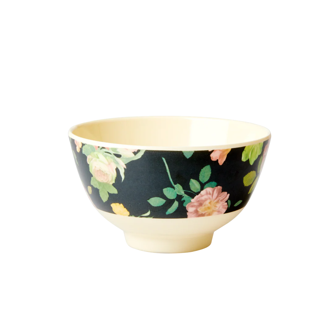 Rice kom small dark rose