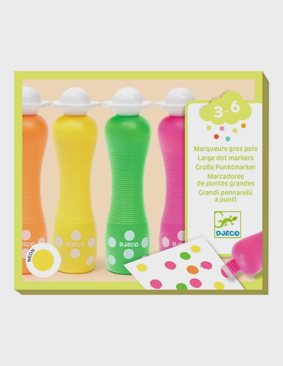 Grote punt markers Neon DJ09059